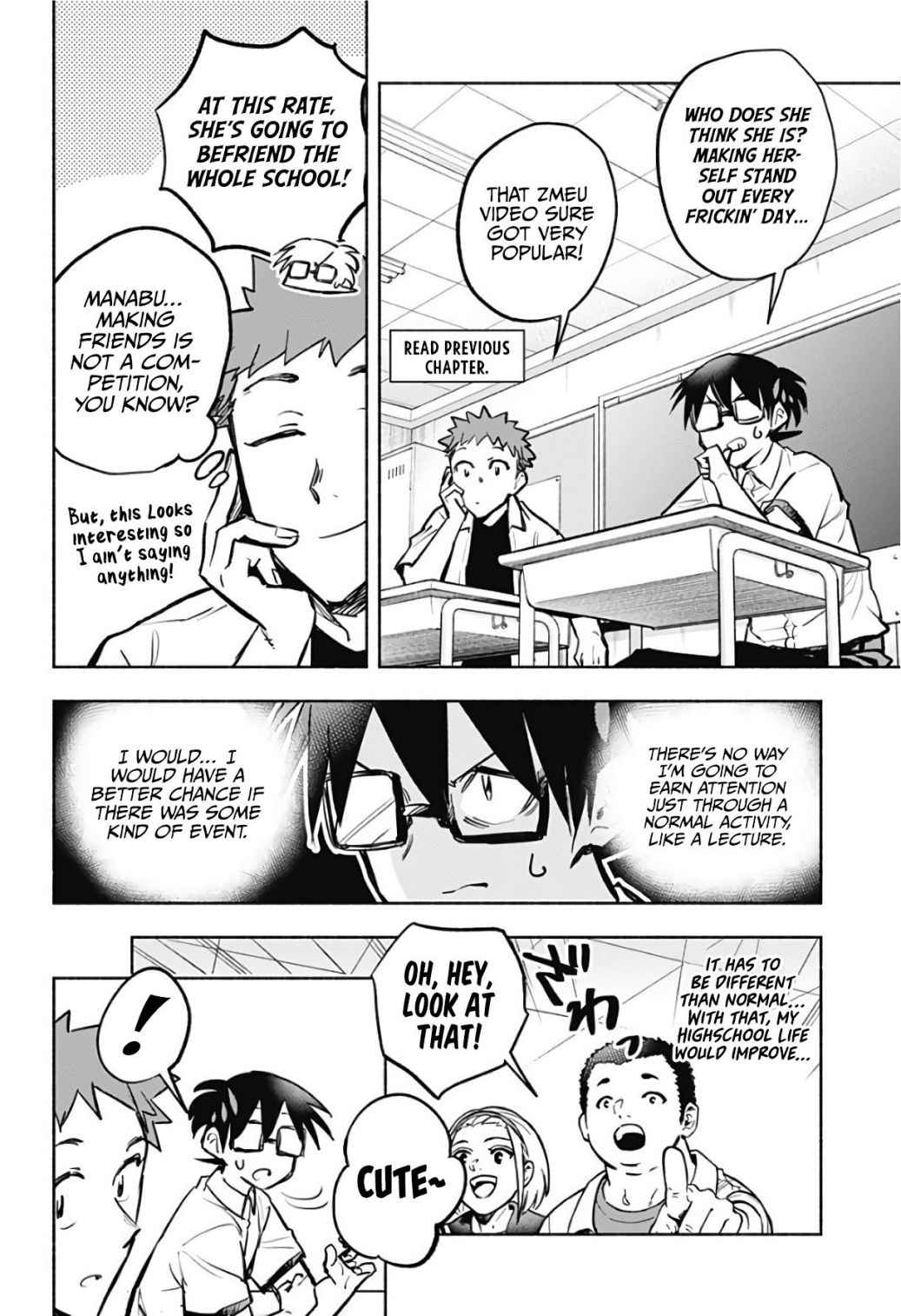 That Dragon (exchange) Student stands out more than me Chapter 6 3